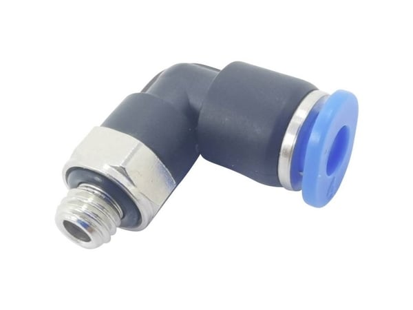 TRU COMPONENTS Vinkelforbinder TC-10462688 PL4-M3C Rør Ø: 4 mm Gevind-mål: M3 x 0.50 1 stk