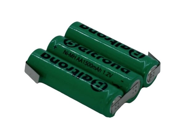 Beltrona 3AA1500 batteripakke (celler: 3x R6/AA), NiMH 3,6 V 1500 mAh