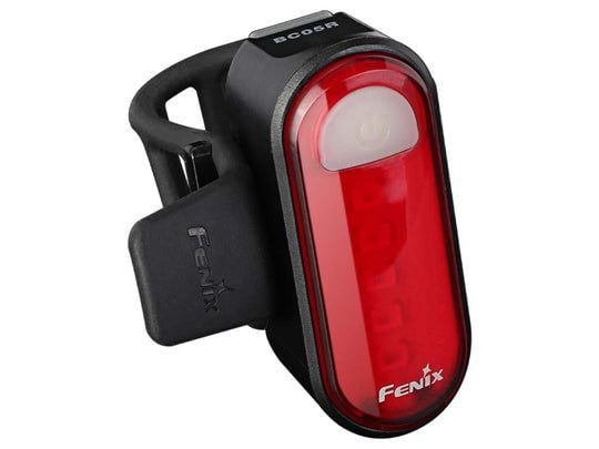 Fenix BC05RV2, Baklys, Rød, IP66, 180°, LED, Rød