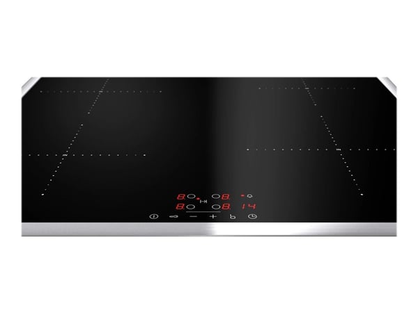 Neff N 50 T36BB40N1 - Induksjonstopp - 4 plater - Nisje - bredde: 56 cm - dybde: 49 cm - med rustfritt stål - svart/rustfritt stål