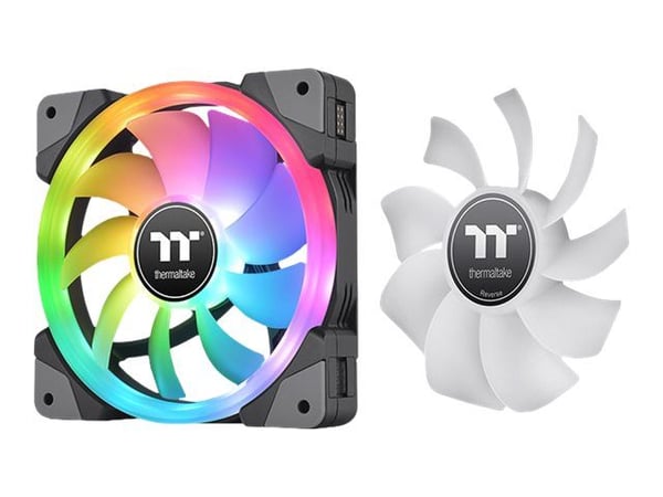 Thermaltake SWAFAN EX12 RGB - Premium Edition - kabinettvifte - 120 mm - svart (en pakke 3)
