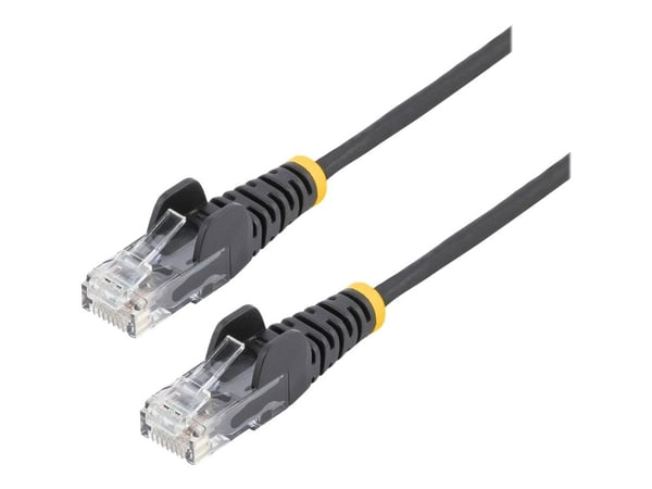 StarTech.com 50cm Slim LSZH CAT6 Ethernet-kaapeli, 10 Gigabit Snagless RJ45 100W PoE Patch Cord, CAT 6 10GbE UTP verkkokaapeli w/Strain Relief, mus...