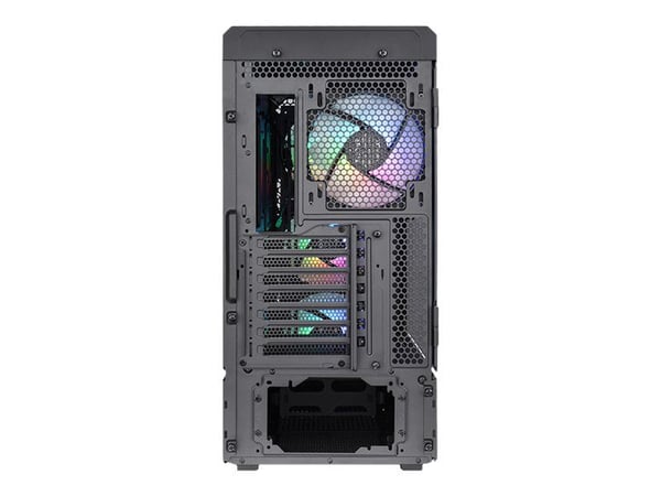 Thermaltake Ceres 500 TG ARGB - Mid tower - utvidet ATX (E-ATX) - sidepanel med vindu (herdet glass) - ingen strømforsyning (PS/2) - svart - USB/lyd