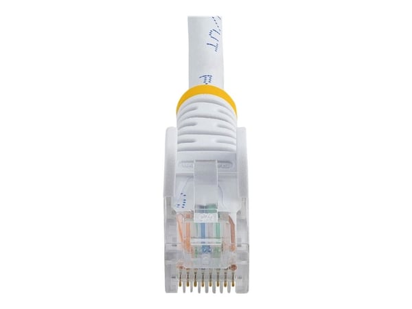 Startech 2m White Cat5e / Cat 5 Snagless Patch Cable - Koblingskabel - RJ-45 (hann) til RJ-45 (hann) - 2 m - UTP - CAT 5e - formstøpt, uten hindrin...