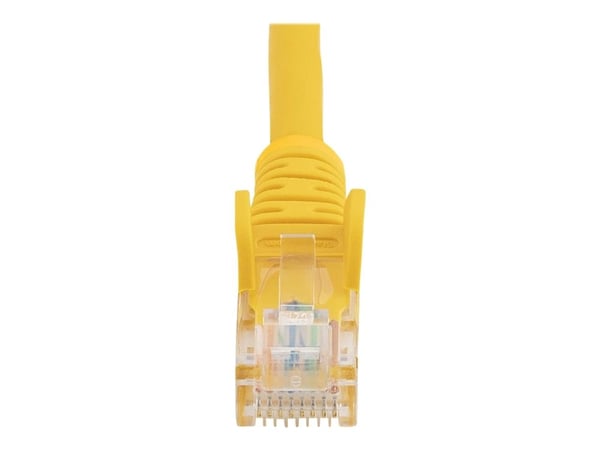 Startech 2m Yellow Cat5e / Cat 5 Snagless Patch Cable - Koblingskabel - RJ-45 (hann) til RJ-45 (hann) - 2 m - UTP - CAT 5e - formstøpt, uten hindri...