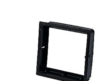 Backspjäll 150 x 150 mm med tvingad öppning, vit, typ 113
