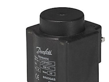 Danfoss BQ240CS - Spole, DIN-stikplade, 240 V, 50/60 Hz, 10 W, IP65
