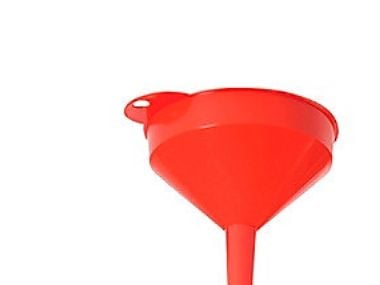 Hallbauer tragt 150mm - Traditionel tragt med fast udløb og uden si