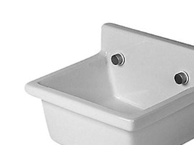 Duravit 0313480000, Veggmontert vask, Keramisk, Hvit, 480 mm