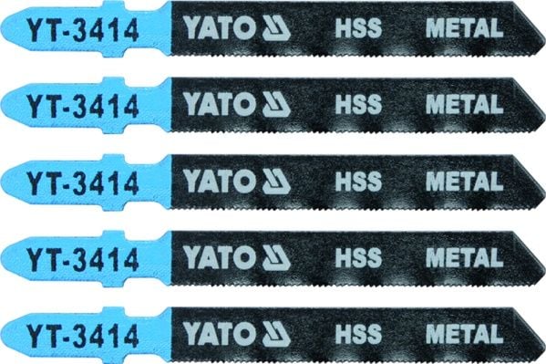 Yato pistosahanterä tyyppi T HCS metallille 5kpl TPI32 YT-3414 YT-3414