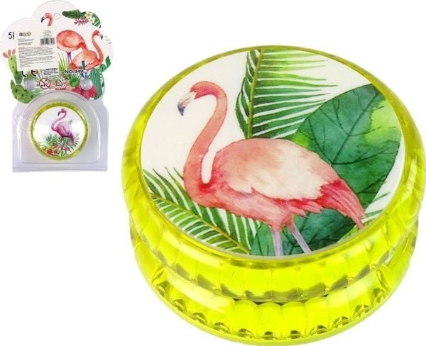 LeanToys Jojo Arcade Game Fast Flamingo YoYo Keltainen