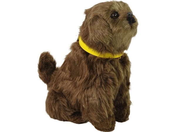 LeanToys Interaktiivinen pehmokoira Bark Bark Moves Tail (haukku liikuttaa häntää)