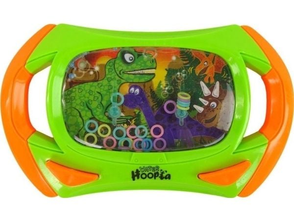 LeanToys Gra vattenlek-dinosauriekonsol, grön