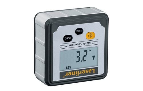 Laserliner MasterLevel Box, Linjenivå, svart, grå, LCD, plast, AAA, 1,5 V