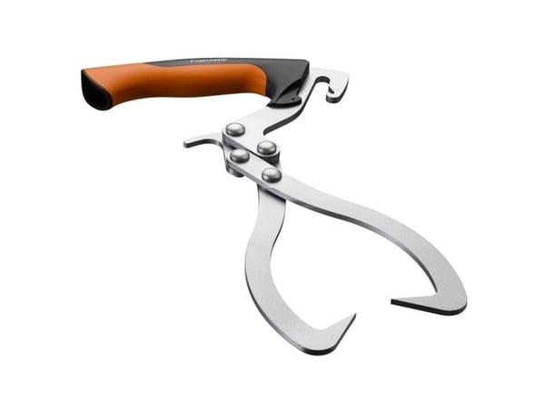 Fiskars WoodXpert, Metalli, Muovi, Musta, Oranssi, Muovi, Kumi, Lipsumisen estävä kädensija, 303 mm