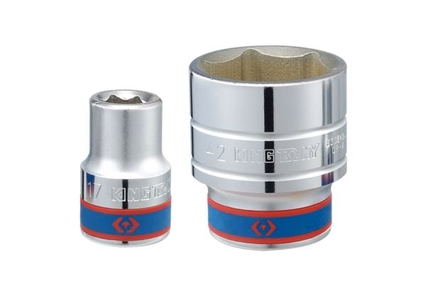 King Tony 6335M, Stikkontakt, 3/4", Metrisk, 1 hoder, 30 mm, Kromvanadiumstål