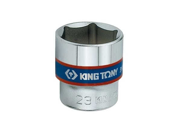 King Tony 3335M, Stikkontakt, 3/8", Metrisk, 1 hoder, 17 mm, Kromvanadiumstål