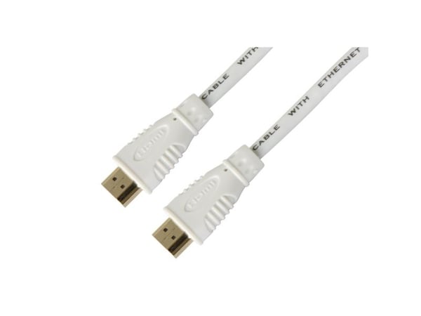 Techly ICOC HDMI-4-050NWT, 5 m, HDMI Type A (Standard), HDMI Type A (Standard), 3D, 18 Gbit/s, Hvit
