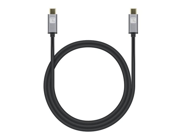 TECHLY USB3.2 Gen.2-kabel Stecker USB Type-C - Stecker USB Type-C Schwarz 1m