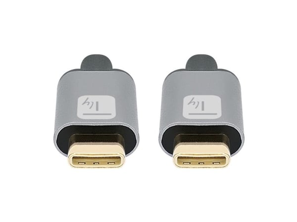 TECHLY USB3.2 Gen.2-kabel Stecker USB Type-C - Stecker USB Type-C Schwarz 1m