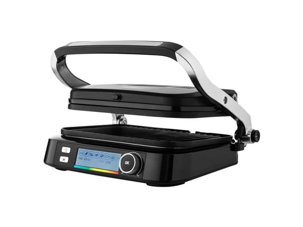 Sencor SBG 6238BK, Sort, Rektangulær, Knapper, Rotasjon, 300 x 250 mm, LCD, 2100 W