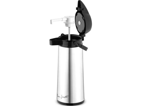 Lamart by Piere Lamart PIST LT4037 - Lämpöpullo - Koko 13 cm - Korkeus 36 cm - 1,9 L - musta, ruostumaton teräs