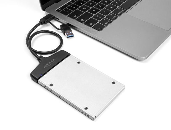 Delock - Diskkontroller - 2.5" - SATA 6Gb/s - USB 3.2 (Gen 1)