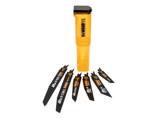 DEWALT sapelisahanteräsarja 6-elementtinen.