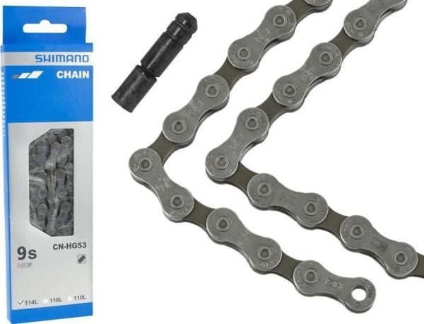 Shimano DEORE CN-HG53 kjede 9 gir 114 ledd