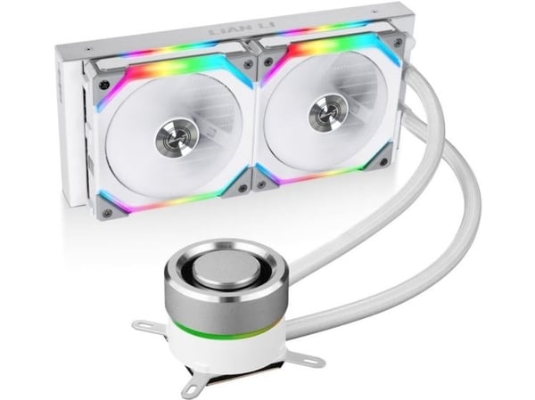 Lian Li Galahad AIO UNI FAN SL Edition 240 - Væskekjølesystem for prosessor - Radiatorstørrelse: 240 mm - (for: AM4, LGA1200, LGA1700, AM5, LGA115x...