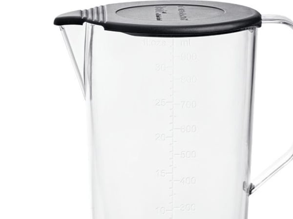 Bamix 3002.002, Jug, 0,1 l, Sort, Gjennomsiktig, Rund, 100 °C, 1 stykker