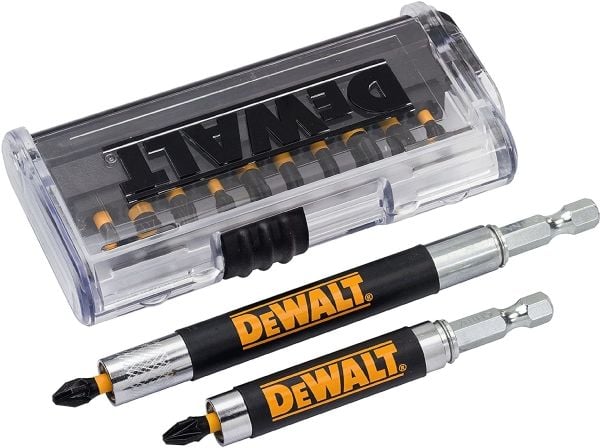 DeWALT DT70512T-QZ, 12 kpl, Phillips, Pozidriv, Paikka, Torx, PH 1, PH 2, PH 3, PZ 1, PZ 2, PZ 3, T20, T25, T30, Kahdeksankulmainen
