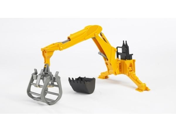 Bruder 02338 traktorgraver med griper - plast (2338)