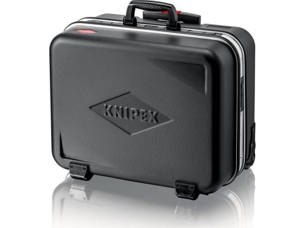 Knipex BIG Twin Move - Rulleboks for verktøy - hardside - ABS-plast, aluminiumsramme - svart