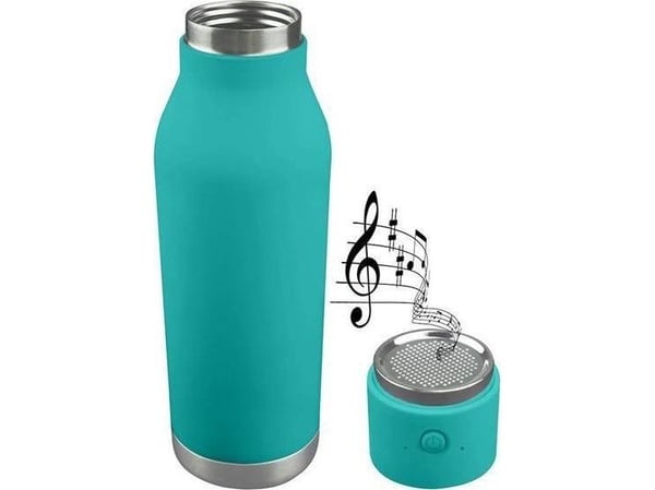Asobu BT60, 500 ml, Daglig användning, Turkosblå, Rostfritt stål, 24 h, 12 h