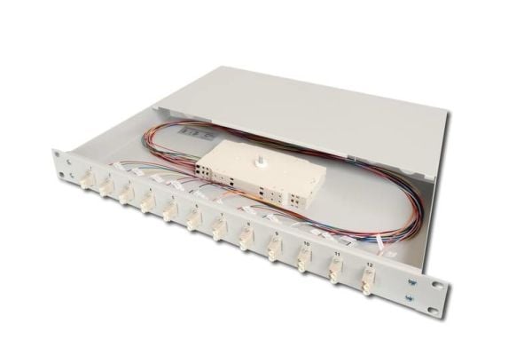 DIGITUS Professional DN-96332/3 - Spleiseboks for fiberoptikk - 1U - 19"
