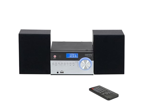 Camry Premium CR 1173, Analog og digital, AM,FM, Spiller, CD-ROM, 10 W, Sort, Sølv