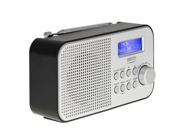 Camry Premium CR 1179, Bærbar, Analog og digital, DAB, DAB+, FM, LCD, Blå, Micro-USB