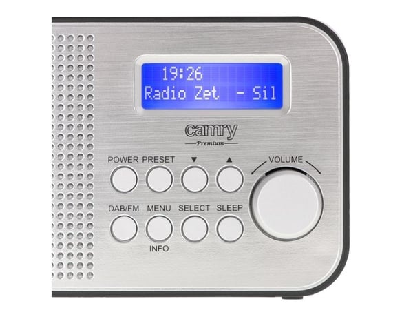 Camry Premium CR 1179, Bærbar, Analog og digital, DAB, DAB+, FM, LCD, Blå, Micro-USB