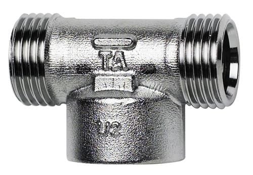 Tee puristus TA 1/2 nippeli/pistorasia/nippa/nippa