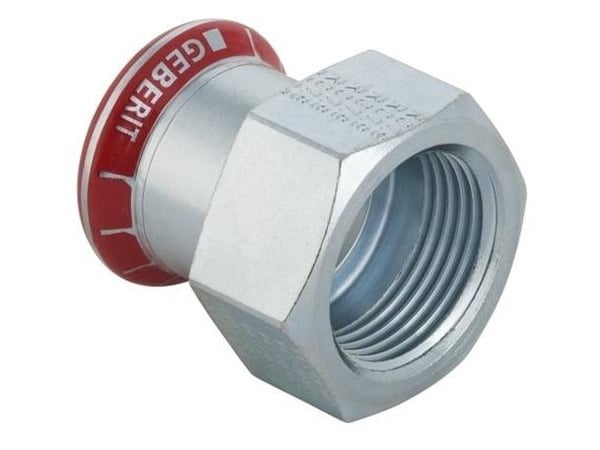 Geberit Mapress El-forzinket overgang med indvendigt gevind: d=42mm, Rp=1 1/2?