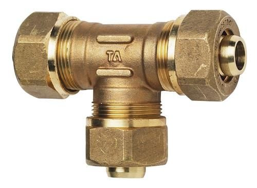 TA PEX T-stycke 22 mm