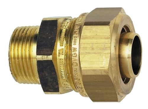 TA overg.nippel 3/4 x 25mm - met PN6 kompres/np