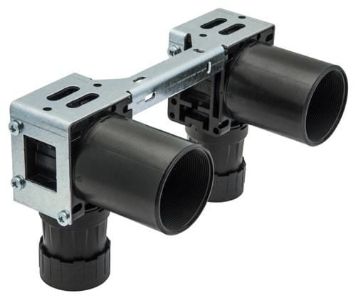 Uponor kobl.ds db 16X2,2-1/2 - Uponor Smart Aqua Plus kobl.dåse dobb Q&E M7a ppsu 16-rp1/2