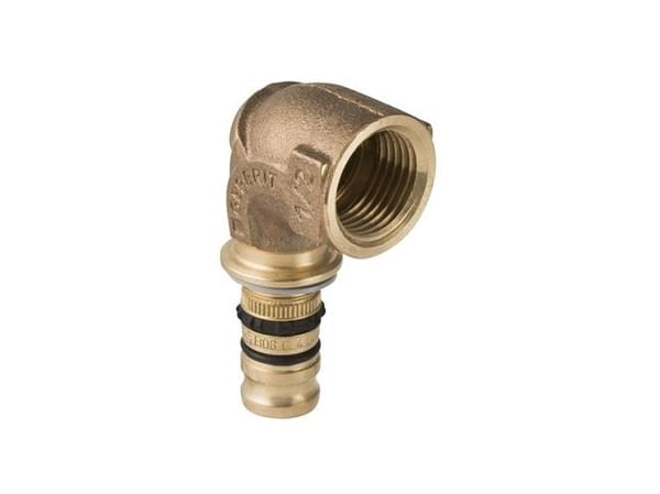 Mepla overg.vinkel 20mm - Mepla overgangsvinkel m. indv.RG 1/2''x20mm