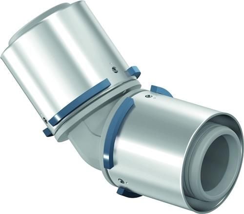 Uponor S-Press puristus taivutus 45° PPSU 40 mm