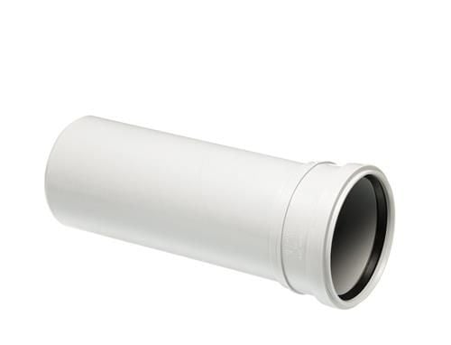 Uponor Decibel afløbsrør med muffe 110 mm 0,25m Uponor Decibel afløbsrør med muffe 110 mm 0,25m