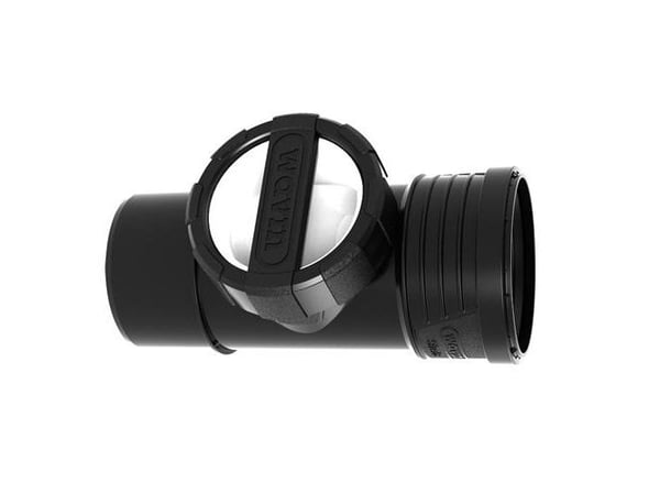 Wavin SiTech+ 160mm musta puhdistin (3067789)