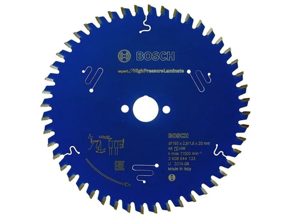 Bosch RUNDSAVKL 165X20X2,6MM 48T EXP HIGHPRESS