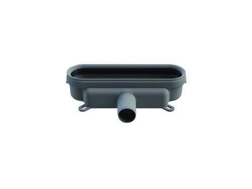 Unidrain-ulostuloputken kotelolinja Ø32mm - vaakasuora. ilman vesilukkoa